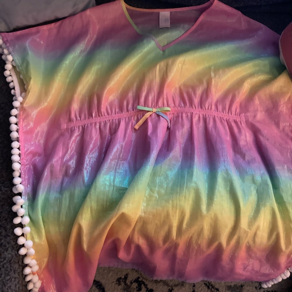 Large girls swimsuit cover